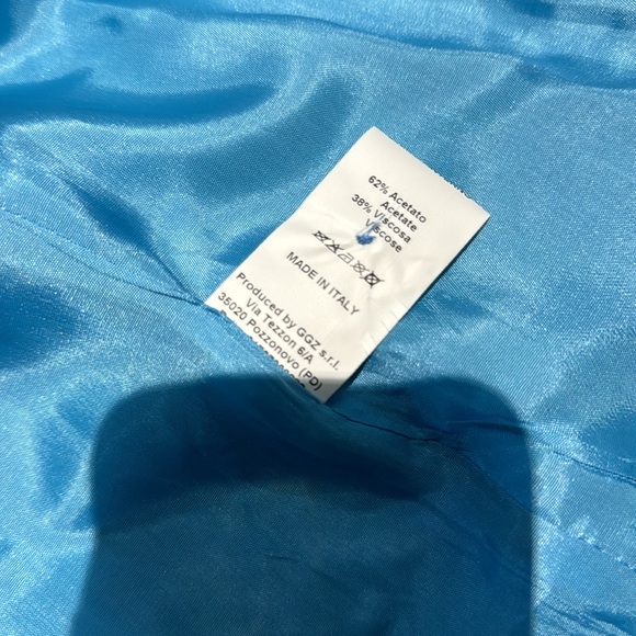 Vicolo blue blazer with diamond accent M - Picture 5 of 5